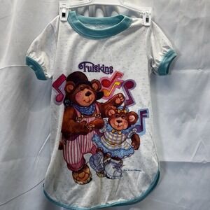 Vintage Furskin Bear Character Nightgown No Tags 3-4 Years?